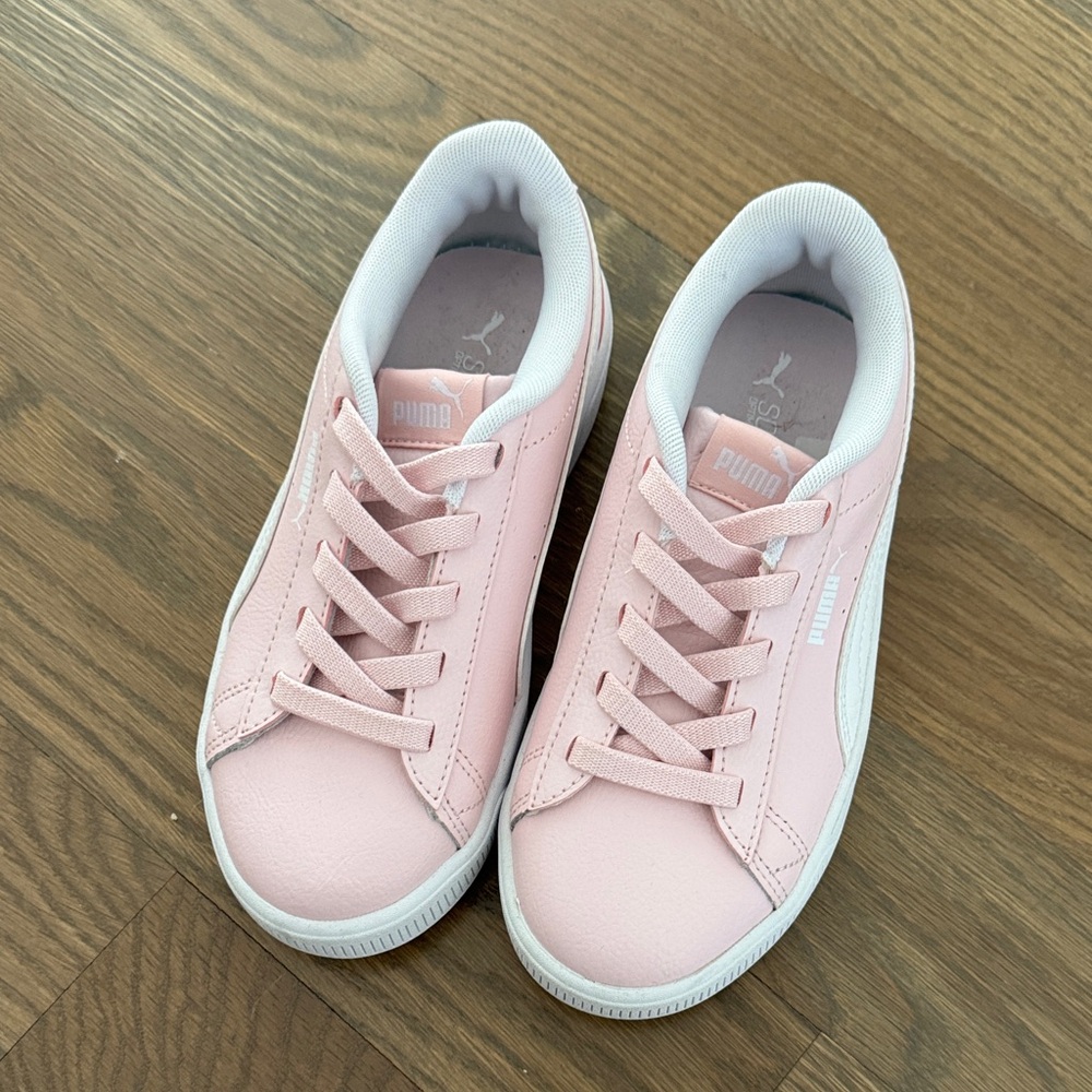 Puma Kids Pink Low-Top Sneakers